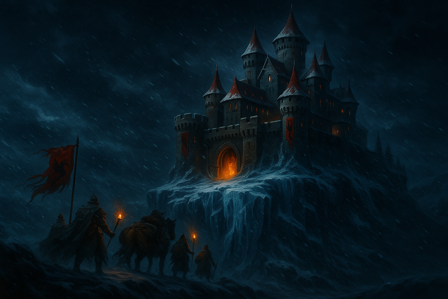 Twierdza na lodzie – Iceburn Cliffs